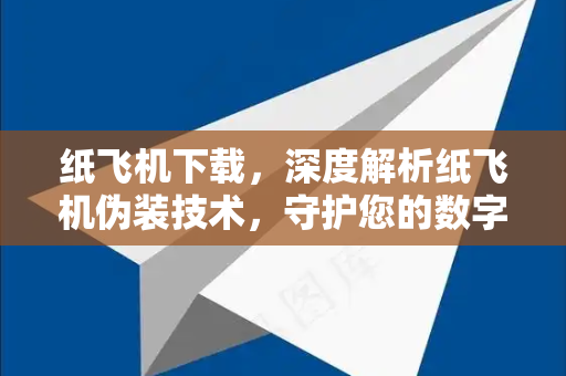 纸飞机下载，深度解析纸飞机伪装技术，守护您的数字隐私安全