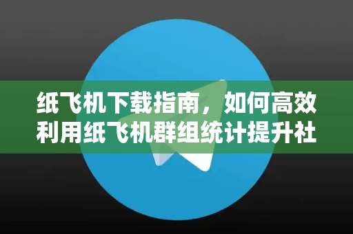 纸飞机下载指南，如何高效利用纸飞机群组统计提升社交效率