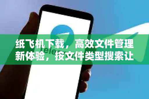 纸飞机下载，高效文件管理新体验，按文件类型搜索让效率翻倍