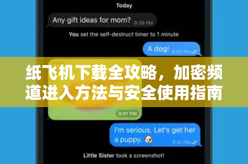 纸飞机下载全攻略,加密频道进入方法与安全使用指南-第1张图片-纸飞机下载 - 纸飞机全平台安装 | 纸飞机中文官网 纸飞机下载全攻略,加密频道进入方法与安全使用指南-第1张图片-纸飞机下载 - 纸飞机全平台安装 | 纸飞机中文官网