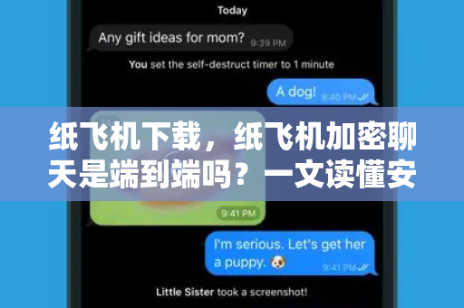 纸飞机下载,纸飞机加密聊天是端到端吗?一文读懂安全真相-第1张图片-纸飞机下载 - 纸飞机全平台安装 | 纸飞机中文官网 纸飞机下载,纸飞机加密聊天是端到端吗?一文读懂安全真相-第1张图片-纸飞机下载 - 纸飞机全平台安装 | 纸飞机中文官网
