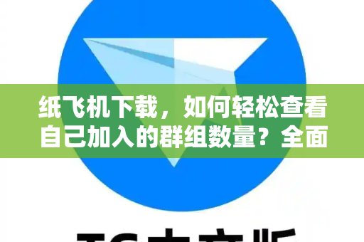 纸飞机下载,如何轻松查看自己加入的群组数量?全面指南与实用技巧-第1张图片-纸飞机下载 - 纸飞机全平台安装 | 纸飞机中文官网 纸飞机下载,如何轻松查看自己加入的群组数量?全面指南与实用技巧-第1张图片-纸飞机下载 - 纸飞机全平台安装 | 纸飞机中文官网