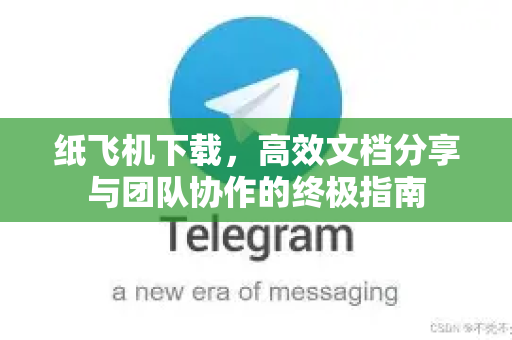 纸飞机下载，高效文档分享与团队协作的终极指南