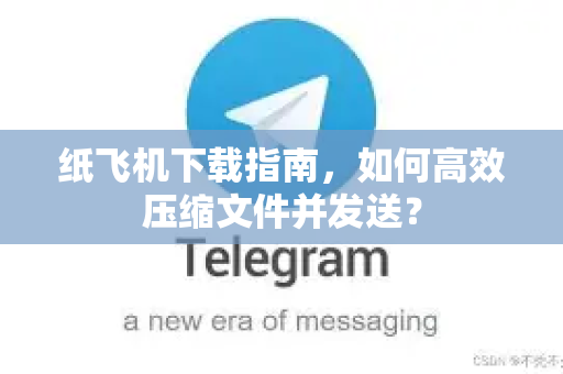 纸飞机下载指南，如何高效压缩文件并发送？