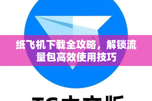 纸飞机下载全攻略，解锁流量包高效使用技巧