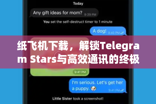 纸飞机下载，解锁Telegram Stars与高效通讯的终极指南