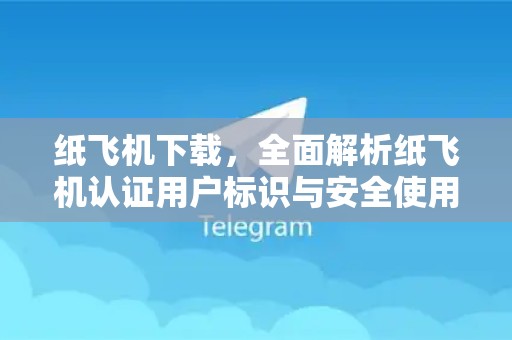 纸飞机下载，全面解析纸飞机认证用户标识与安全使用指南