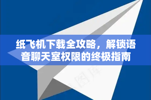 纸飞机下载全攻略，解锁语音聊天室权限的终极指南