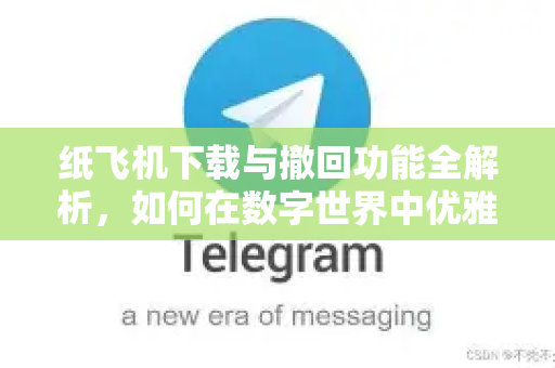纸飞机下载与撤回功能全解析，如何在数字世界中优雅变卦-第1张图片-纸飞机下载 - 纸飞机全平台安装 | 纸飞机中文官网