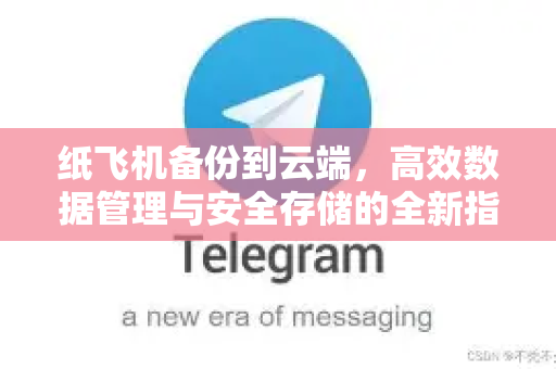纸飞机备份到云端，高效数据管理与安全存储的全新指南-第1张图片-纸飞机下载 - 纸飞机全平台安装 | 纸飞机中文官网
